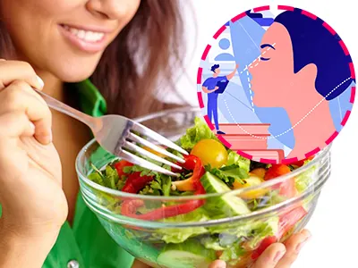تغذیه قبل از عمل بینی