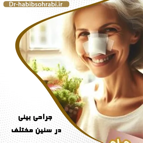 جراحی بینی در سنین مختلف